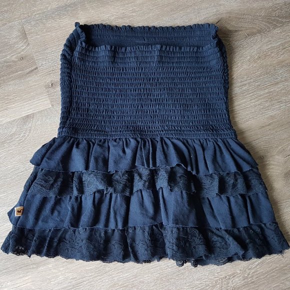 Hollister strapless mock lace top - Picture 3 of 4